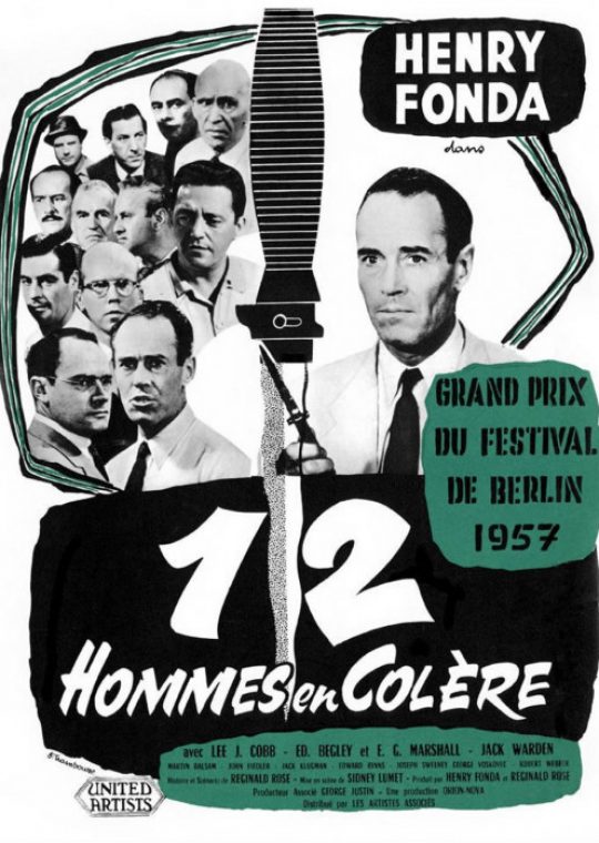 Douze hommes en colère de Sidney Lumet 