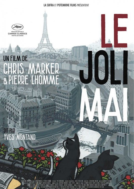 Projection de « Le joli mai » de Chris Marker et Pierre Lhomme