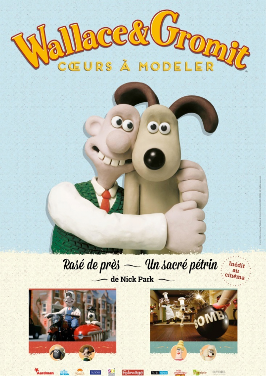 Wallace et Gromit, coeurs à modeler