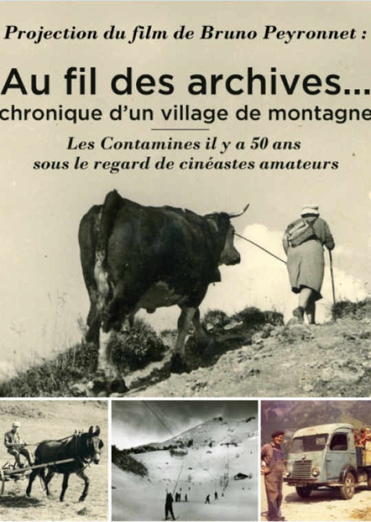 Au fil des archives : chronique d'un village de montagne de Bruno Peyronnet