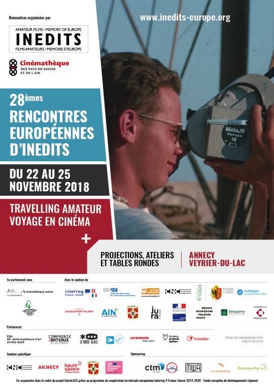 28èmes Rencontres d'INEDITS - Films amateurs - mémoire d'Europe